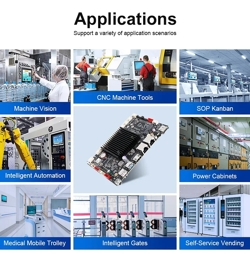 2026 Rockchip Rk3568 Android Board Quad Core Industrial Develop Board Android 13.0  Embedded Pcb Mainboard Rk3588A Motherboard