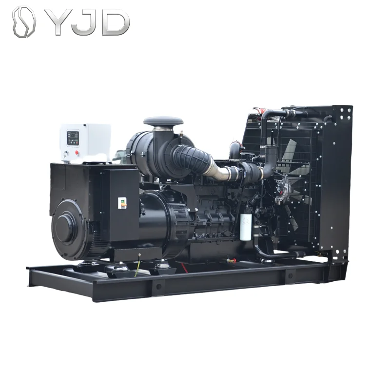 High Quality and Cheap Price Sale Genting GT-250GF 315KVA/250KW Silent Diesel Generator with Open Frame ATS 6LTAA9.5-G1 Engine
