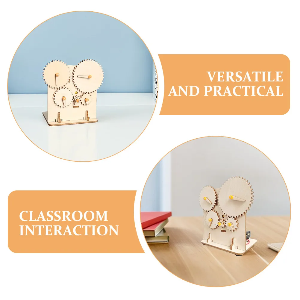 Stem Educational Gear Transmission Science Kit Precision Parts DIY Assembly Enhance Hands on Skills Classroom Home