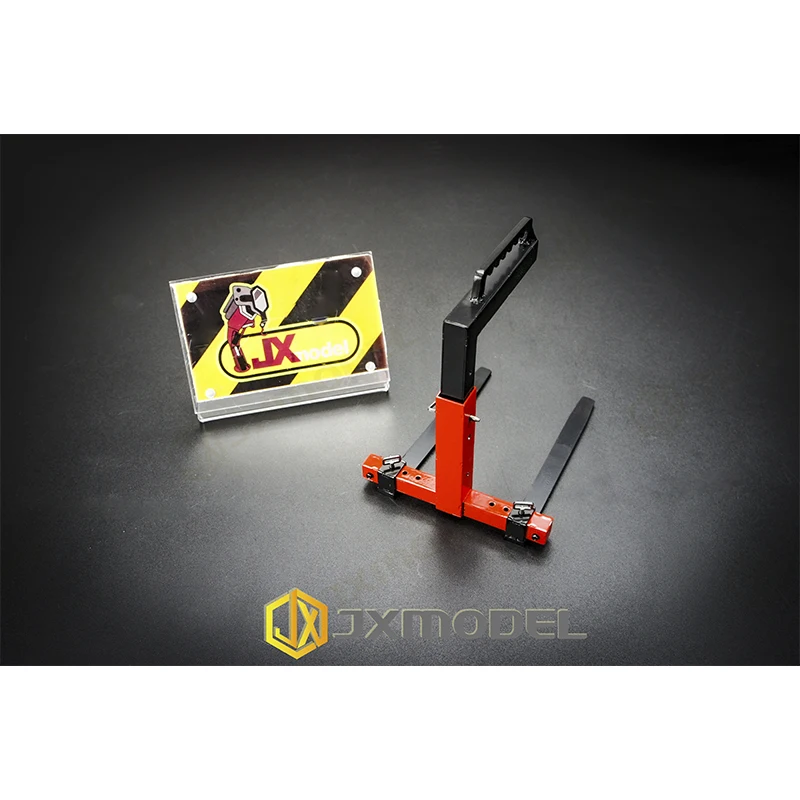 JX نموذج 1/14 RC الذاتي التوازن قابل للتعديل المعادن رفع شوكة ل Tamiya F1650 نماذج من الشاحنات لعبة شاحنة رافعة تمديد أجزاء