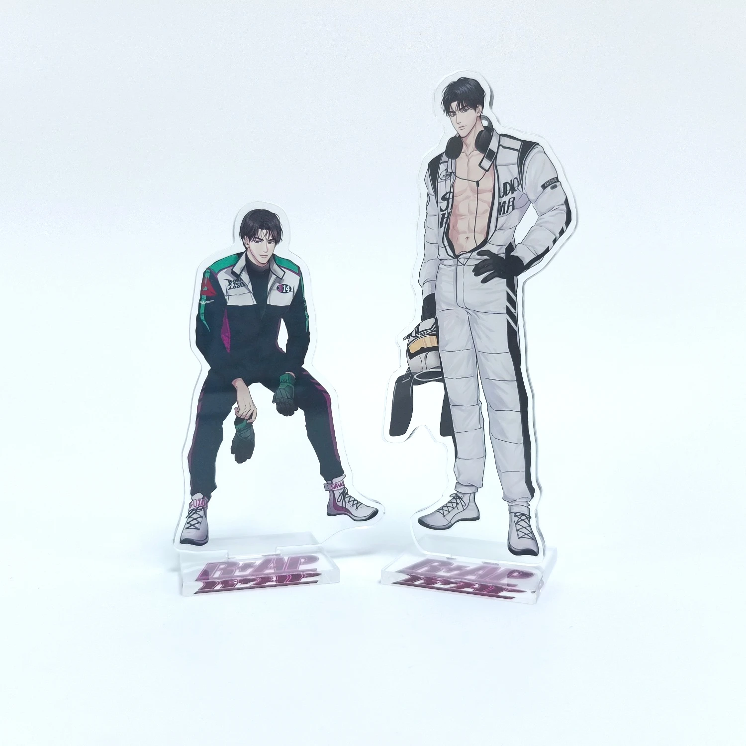 Payback Racing to Another Pink Racer & Partner Acrylic Stand BL Yaoi Manhwa Key Chain Anime Collectible Gift