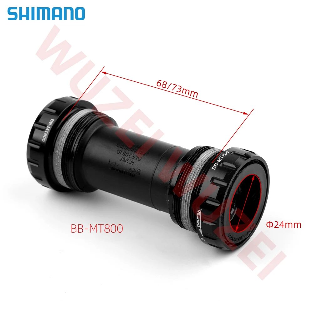 Shimano-soporte inferior DEORE XT SLX MT800, BB52, MT501, 68mm/73mm, MT500, 89,5/92mm, prensa BB, para rodamientos M5100, M6100, M7100