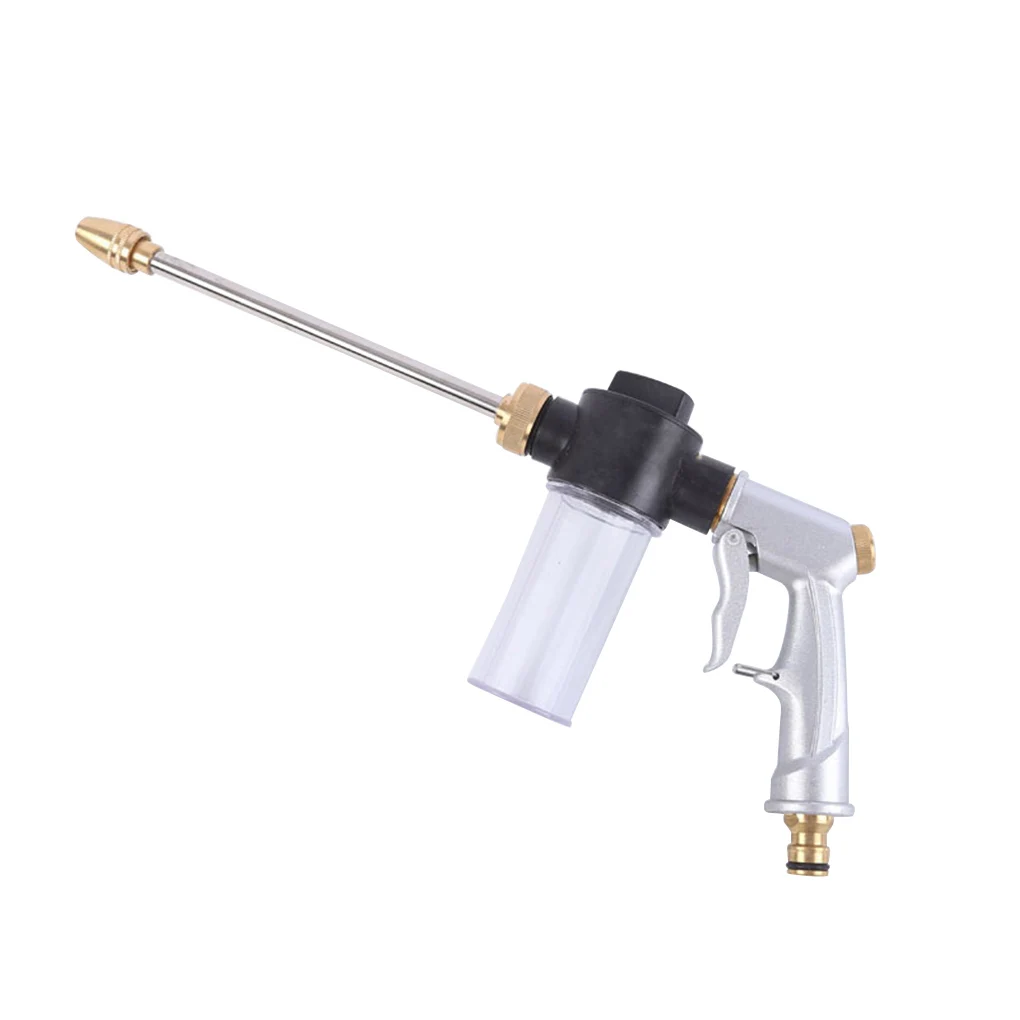 High Pressure Water Spray Car Washing Machine Garden Watering Hose Nozzle Sprinkler Foam Cleaning Sprayer