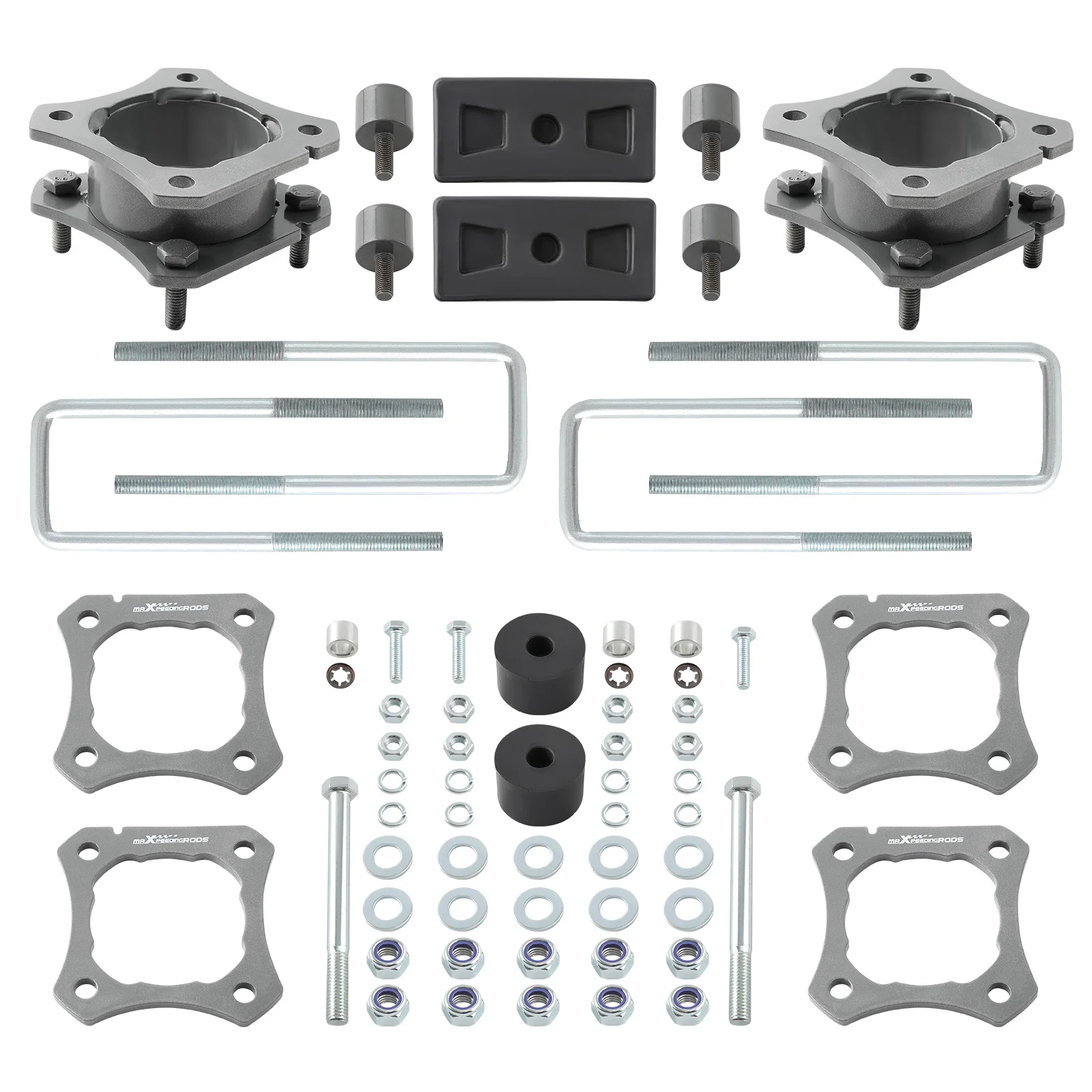 

Front 3" Rear 2" Suspension Lift Kit for Toyota Tundra 4WD 07-21 Blocks