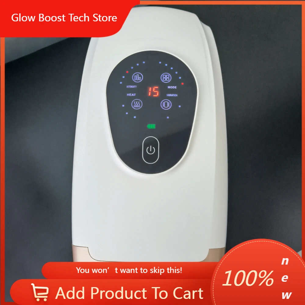 

NYSmart Library Best Sale Portable 360° Airbags Wrapping Convex Point Acupoint Shiatsu Massage Cordless Electric Hand Massager H