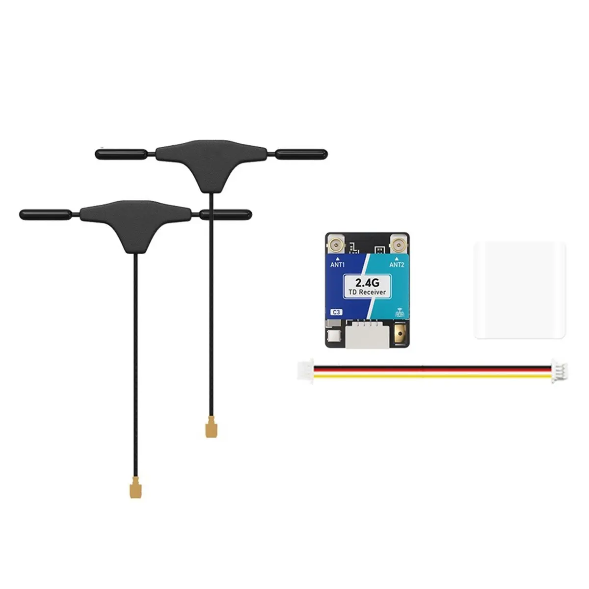 A26Z ELRS Nano Dual 2.4G True Diversity Receiver -C3 TCXO WIFI Upgrade Firmware for RC FPV Drone Parts