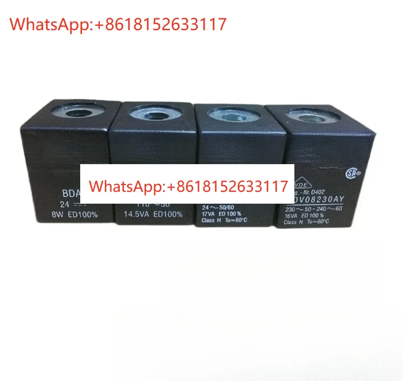 Electromagnetic valve coil BDA LBA UDA GDH 5W8W12W14W in stock 24V 110V 220V