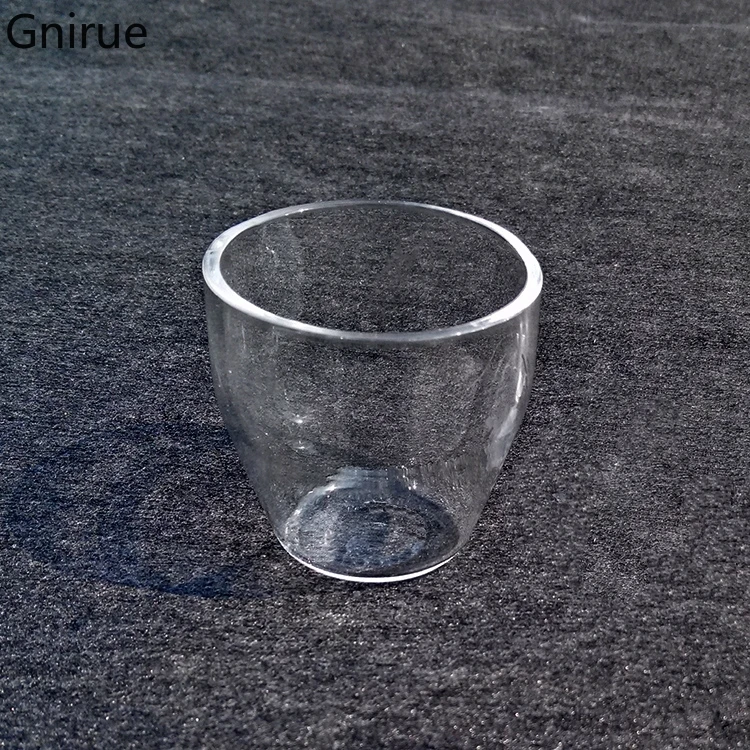 Spot Supply of Transparent Quartz Glass Crucibles with Lids High Temperature/corrosion Resistance Experimental Quality