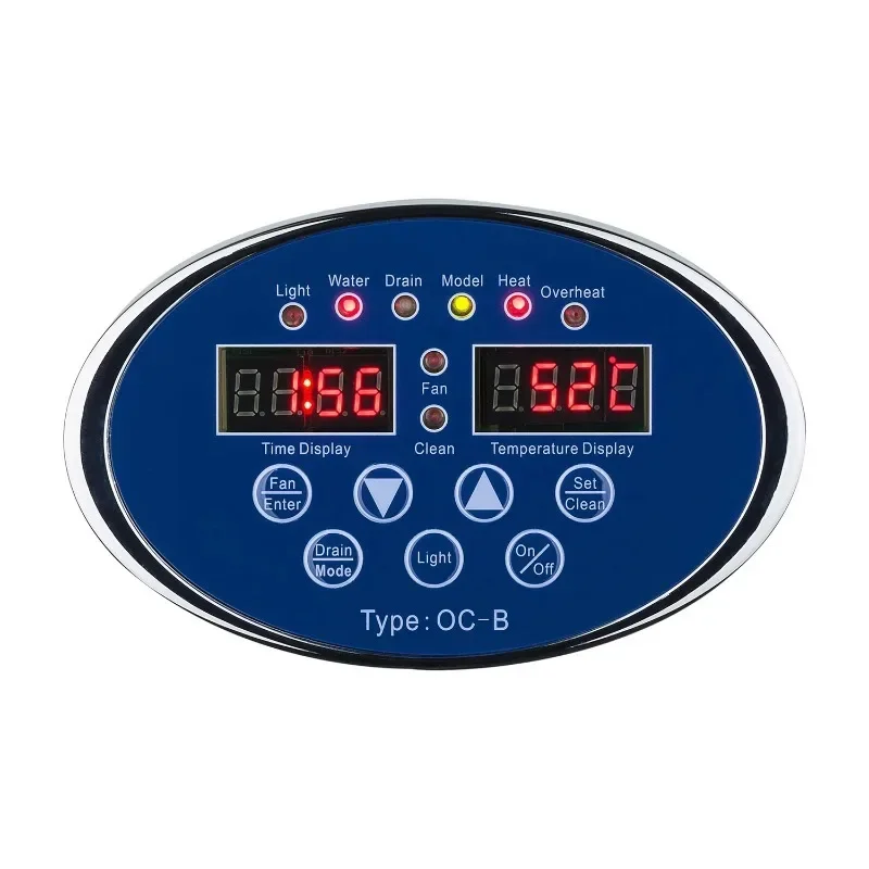 مولد بخار 3 كيلو وات، مركز ساونا سبا عالي الجودة، باخرة تجارية بالدولار الأمريكي مع وحدة تحكم رقمية #4