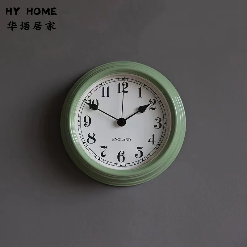 

Modern Room Clock Living Vintage Kitchen Wall Large Silent Battery Industrial LED Decorative Bedroom Metal Retro Digital Wooden