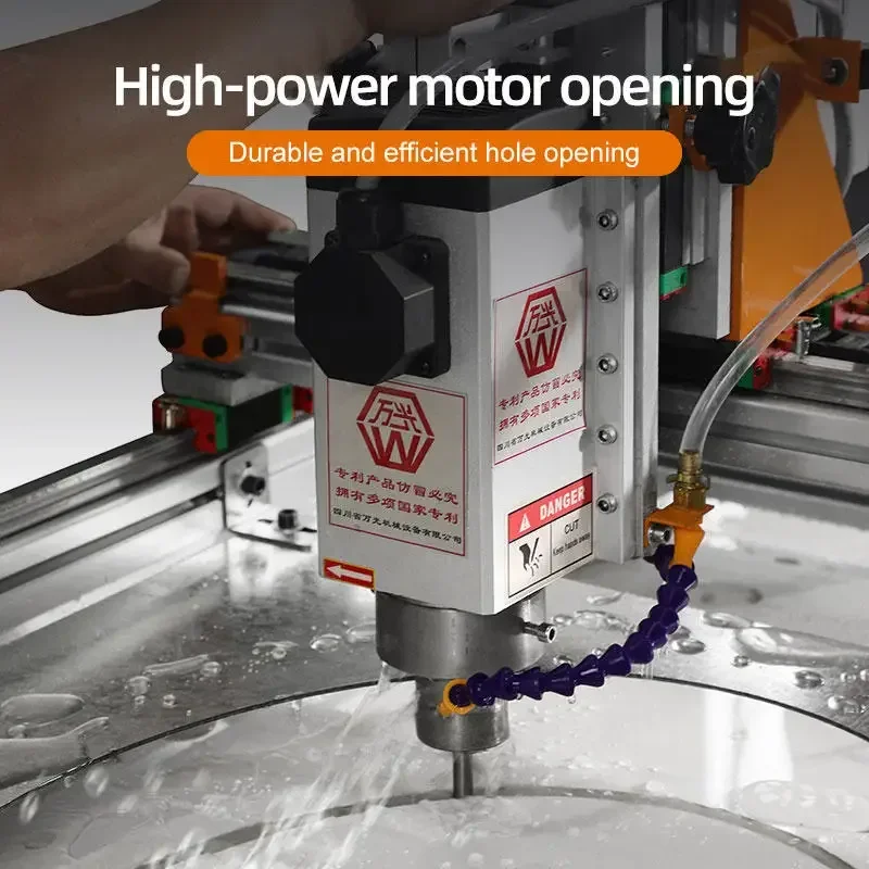 حوض غسيل آلة حفر الرخام الحجري تلميع الحواف الجرانيت لوح الرخام قطع آلة حفر الحوض #4