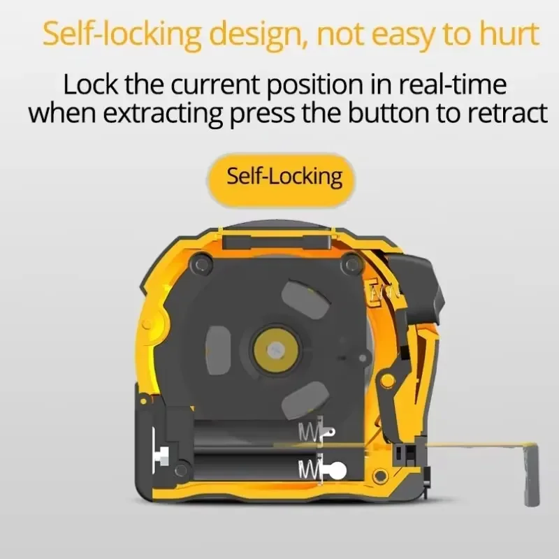 Professional Digital Tape Measure & Rangefinder with Electric Ruler