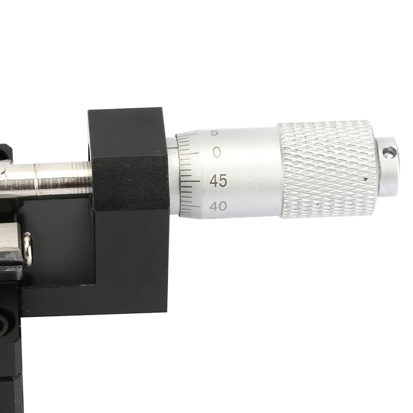 منصة تشذيب طاولة منزلق عالية الميكرومتر، مرحلة خطية متقاطعة، 40 × 40 × 40 مم، آلية قابلة للتعديل