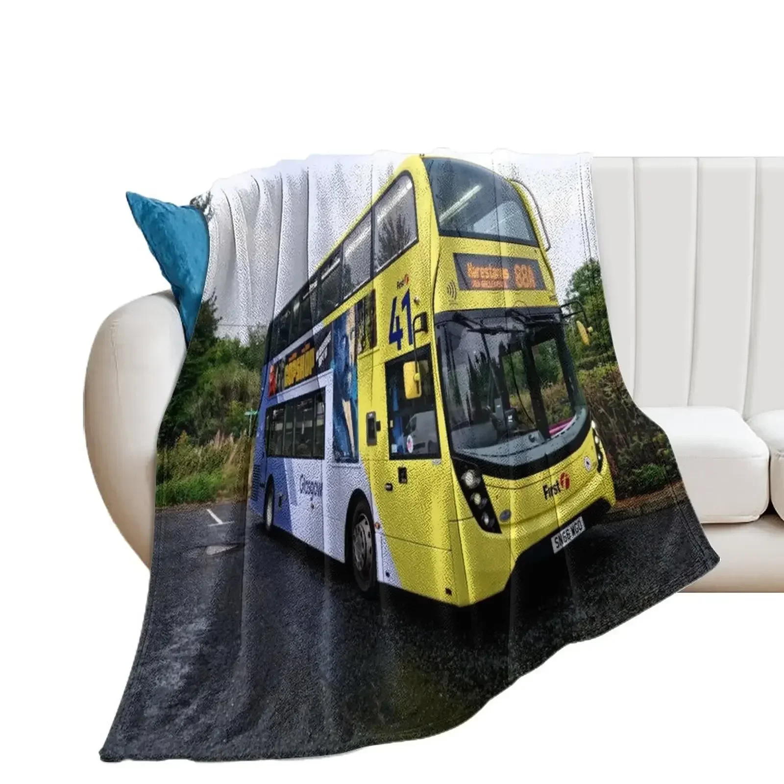 

First Glasgow Throw Blanket Summer Plaid Decorative Sofa Giant Sofa Blankets