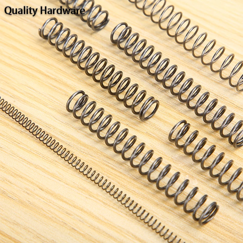 65Mn 10Pcs Wire diameter 1.2mm Strong Spring Steel Pressure Compression Spring Shock Absorption Return Spring Customizable