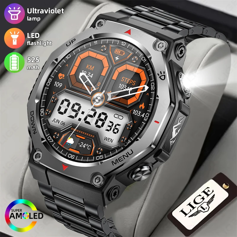 Lige Smart Watch Me…