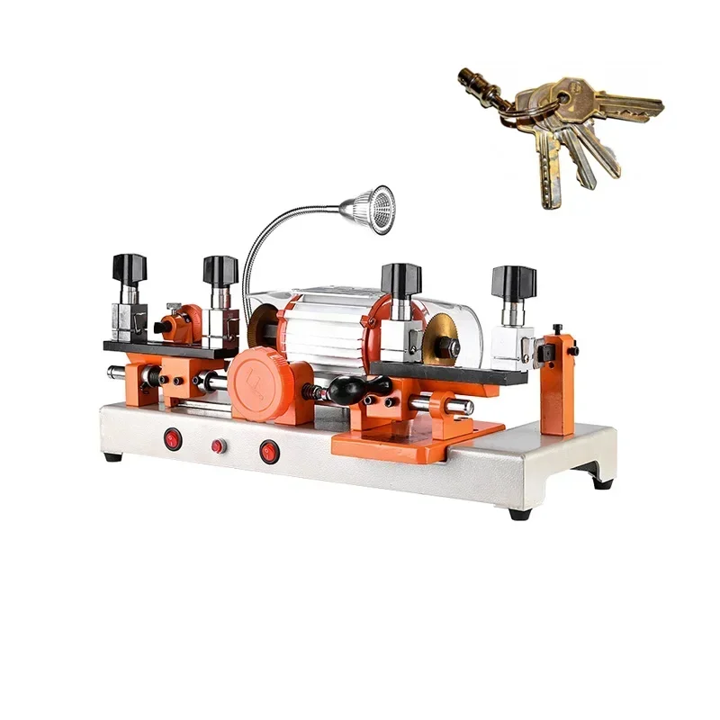 220V 180W Horizontal Key Cutting Machine Double Head Key Copy Machine For Door And Car Key Cutter Machine