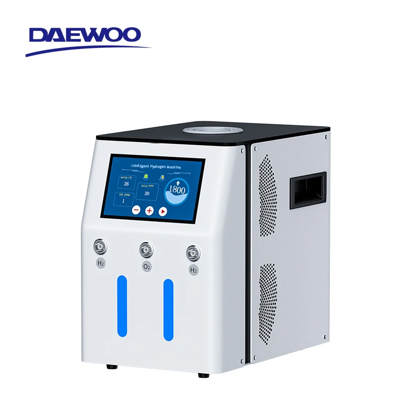 New Hydrogen Generator 99.999% Hydrogen Purity 1800ml/min Touch Screen Hydrogen Inhalation for Home Antioxidant Care