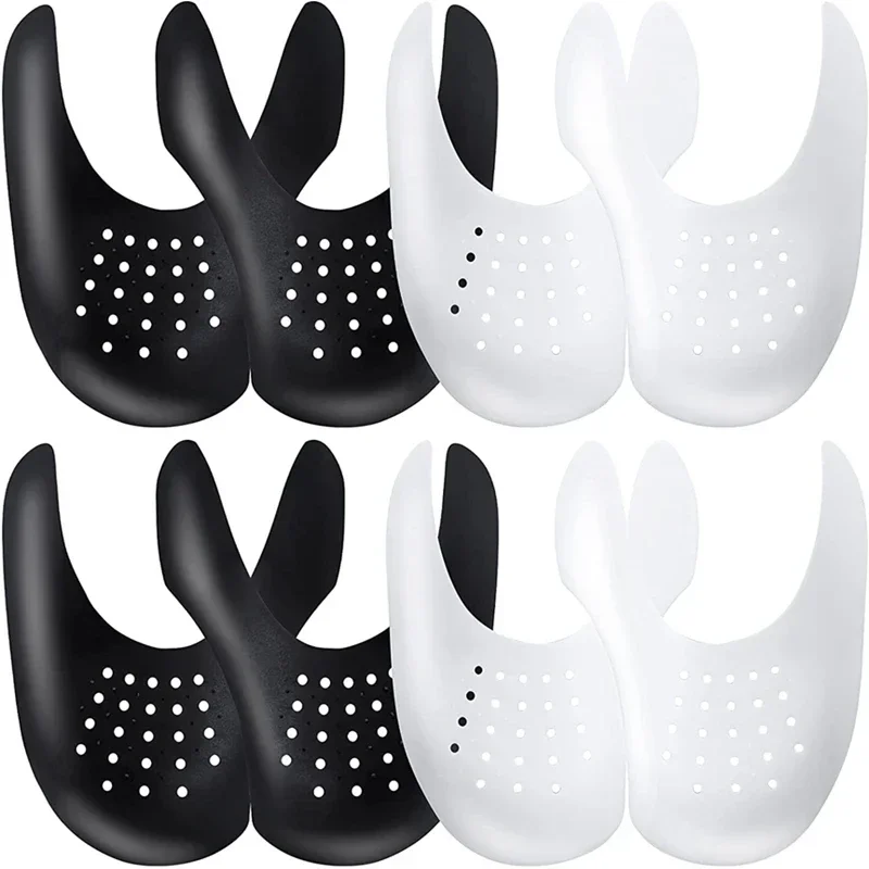 2 Pairs Shoe Crease Protector, Sneaker Toe Cap Anti-wrinkle Shoe Support, Shoe Head Stretcher For Sports Sneakers