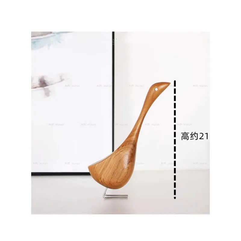 

Swan Home Carving Crafts For Room Tabletop Decoration