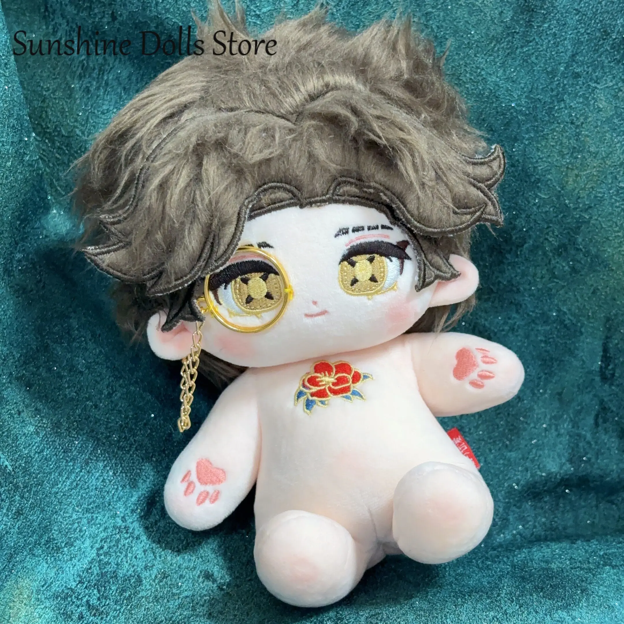 

Плюшевая кукла-скелет Anime Identity Ⅴ Орфеус (Персонаж-романист) с одеждой для переодевания, 20 см, хлопковая кукла, плюшевая игрушка, подарок