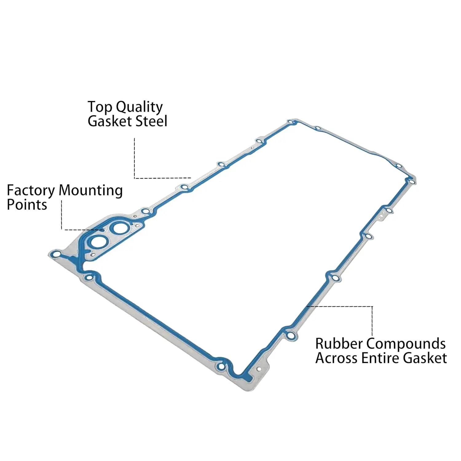 For Gasket Sets of 2 - OS30693R 12612350 OS32241 12558760 Compatible with GM LS1 LS2 LS3 LS6 LM7 LQ4 LQ9 Engine 4.8L 5.3L 5.7L 6