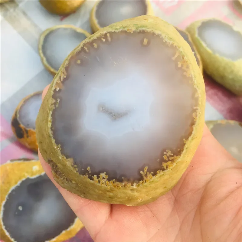 300-400g Natural rough Agate stone Raw healing crystal agate1pc