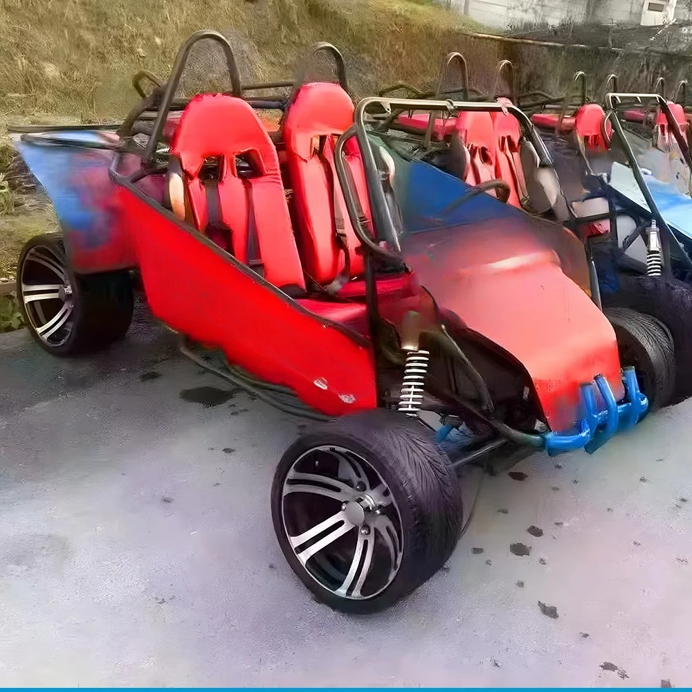 Smooth Handling Go Karts with Fine Workmanship, High Value for Theme Park Investment