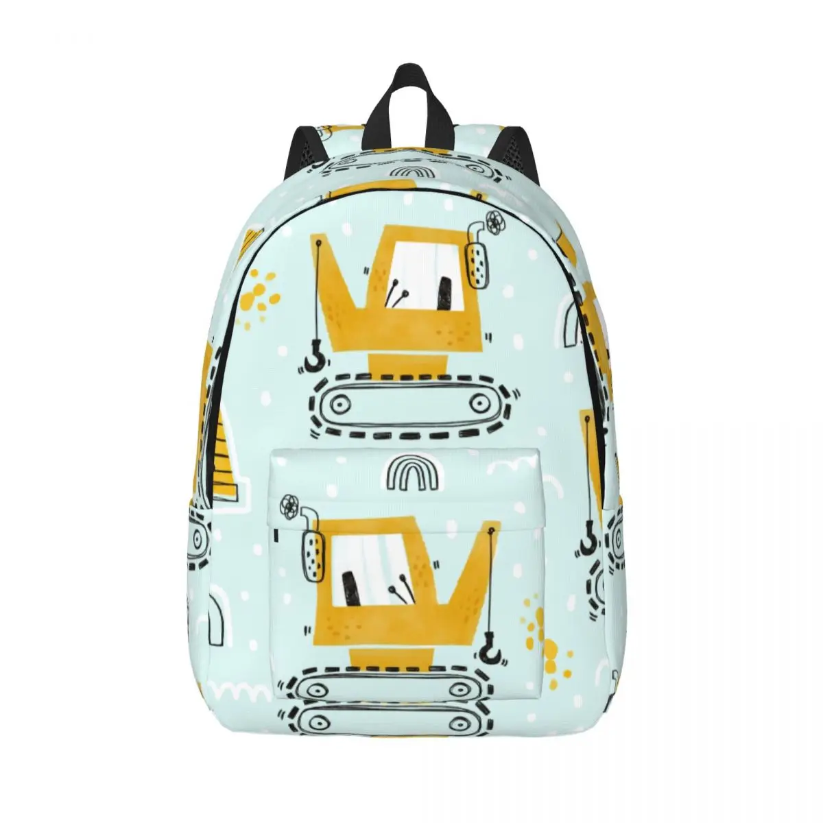 Student Bag Funny Construction Transport Backpack Parent-child Lightweight Backpack Couple Laptop Bag