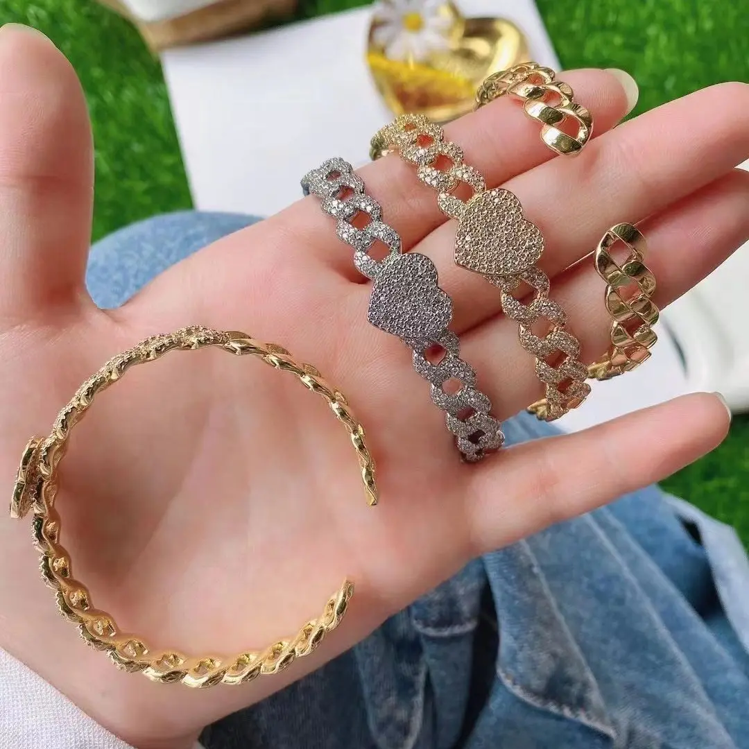 

3 шт., изысканный браслет-цепочка с сердцем/звездой/бабочкой для женщин и девочек, модные браслеты Mujer Bijoux Femme, женские модные украшения