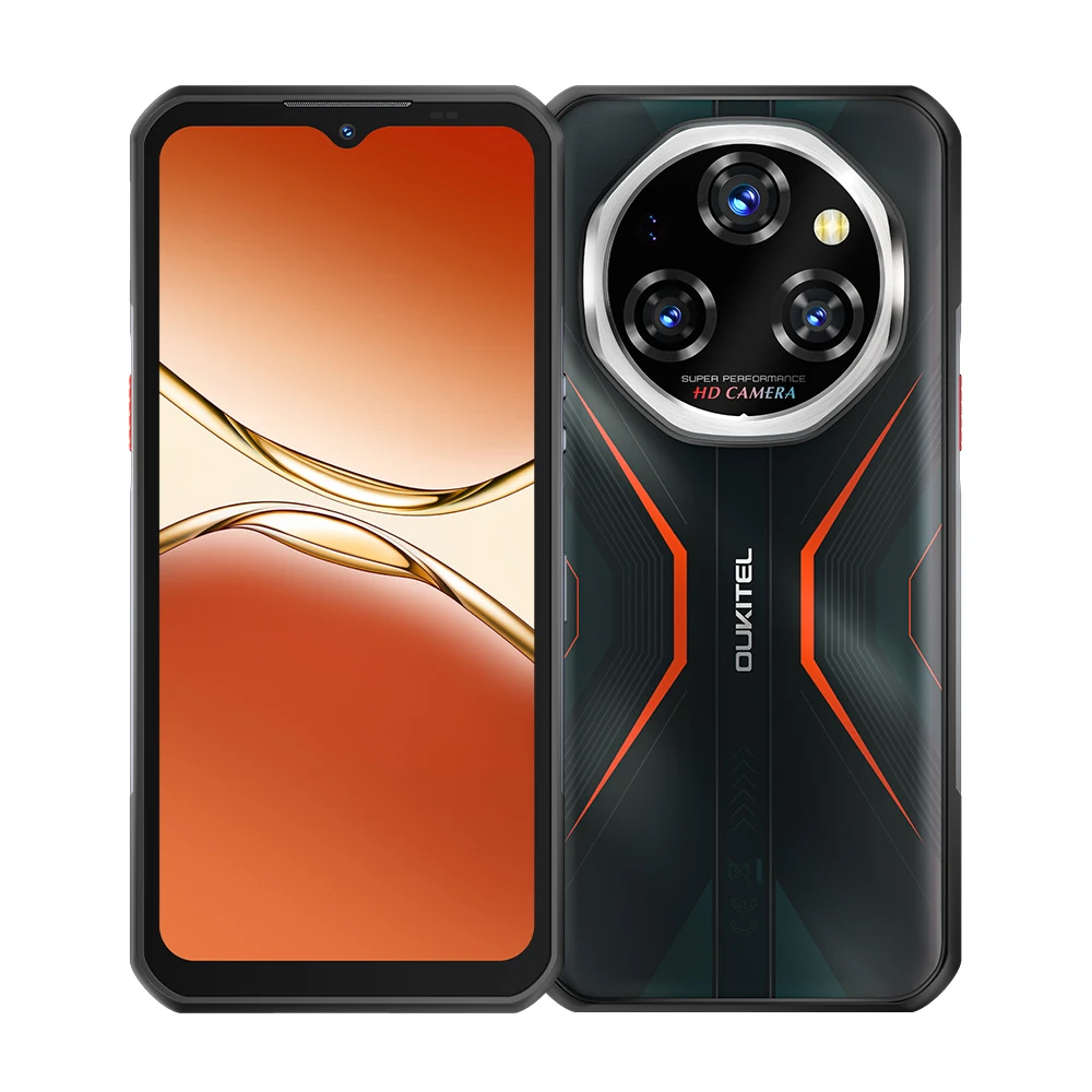 OUKITEL WP55S Android 15 タフネススマホ 512GB Oukitel WP55 S Rugged Phone 11000mAh Android 15, 6.6'' FHD+