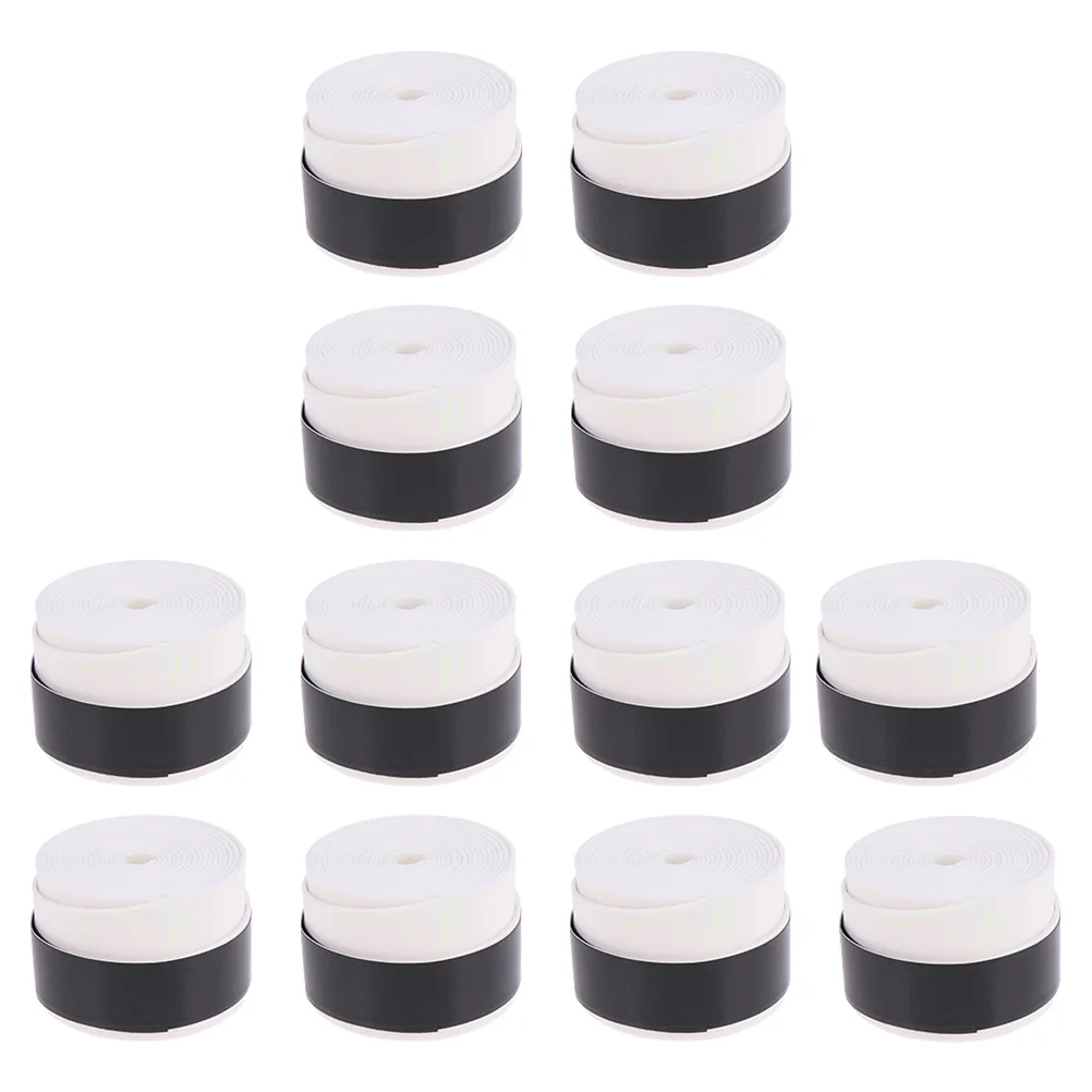 

12 Pcs Sweatband Tennis Hand Grips Tape for Racket Sports Overgrips Dry Scrub Pu
