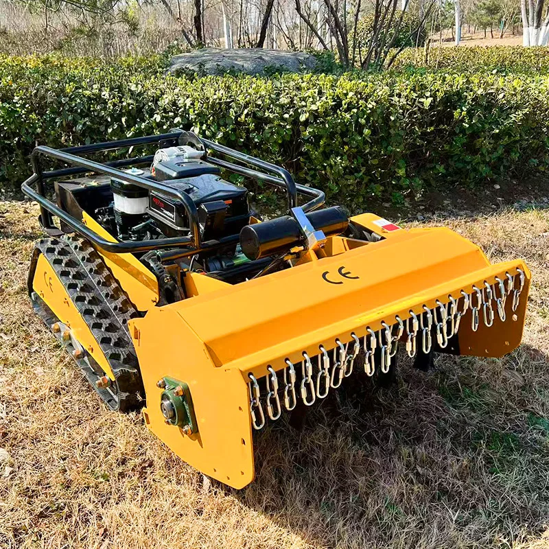 Customized Yoke Remote Control Mower Zero Turn Four Stroke Reel Weeder Robot Factory Outlet High Horsepower Brushcutter Tractor