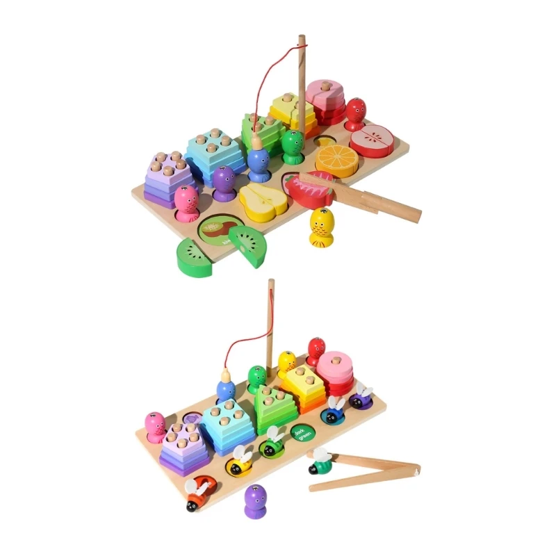 Children Brain Game Kindergarten  Fishing Toy Early Educational Toy