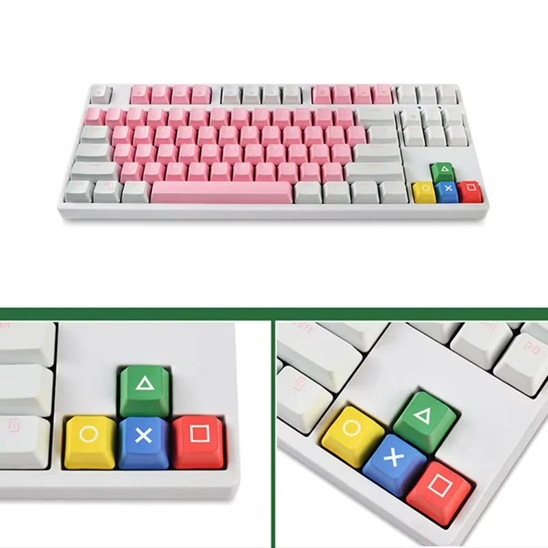 メカニカルキーボード用にパーソナライズされたキーキャップ,9個,PBT