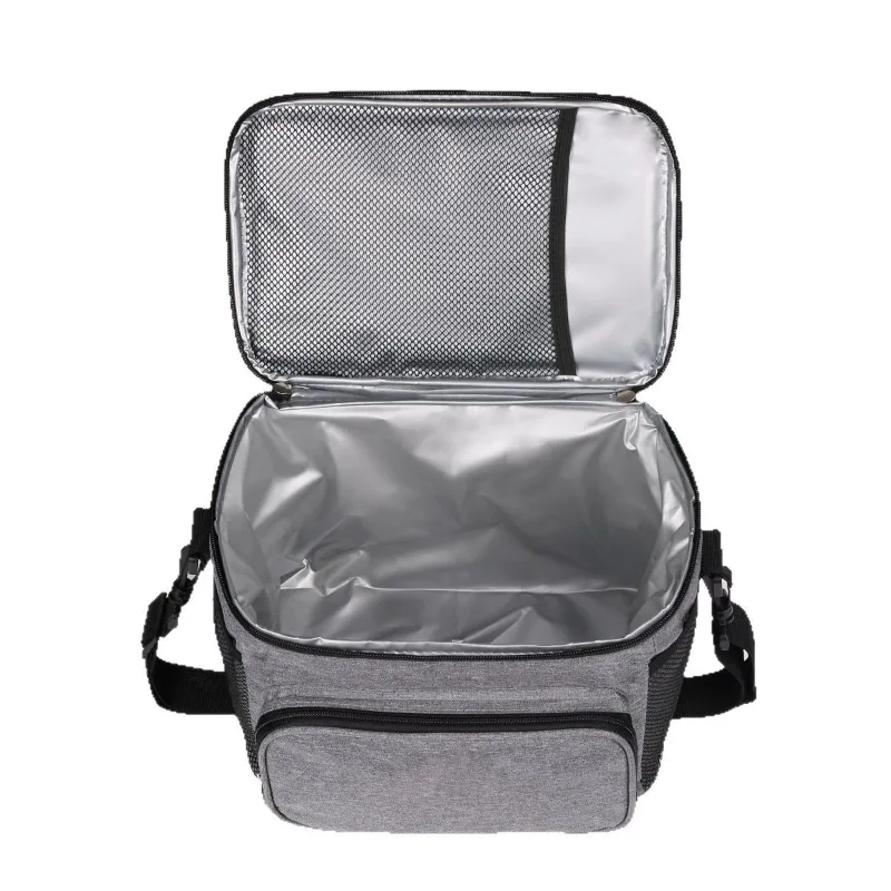 حقيبة حرارية لجميع الأغراض: أكسفورد شديدة التحمل، محمولة ومساحة واسعة للوجبات، في الهواء الطلق، والرعاية الصحية #5