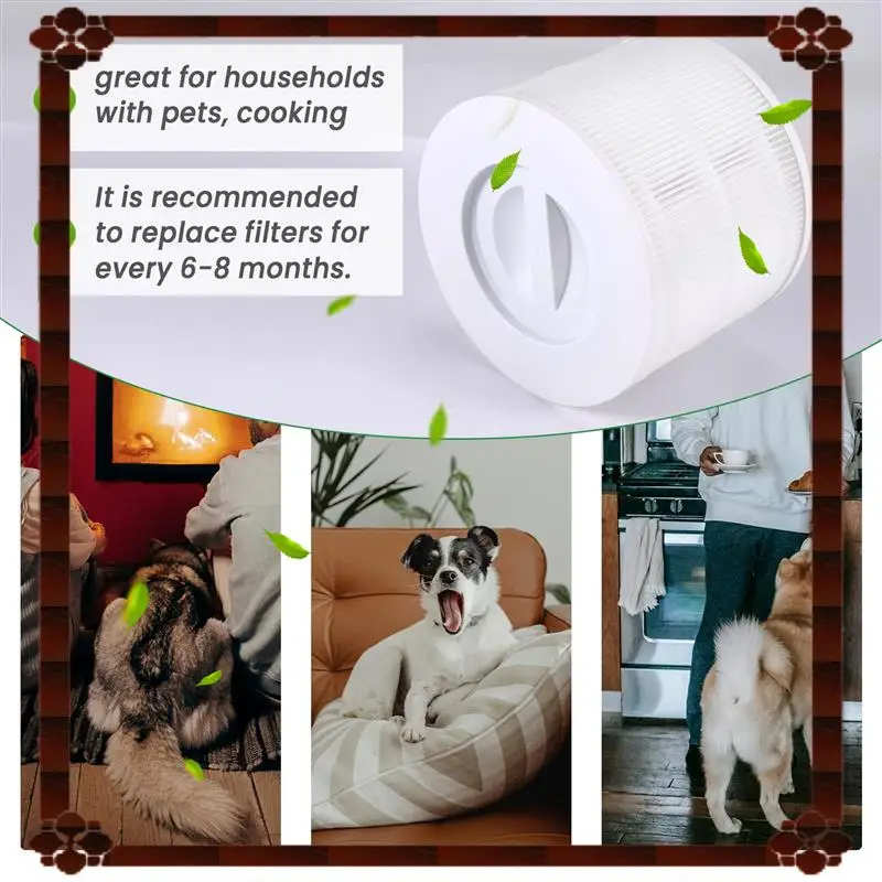 تسليم 24 ساعة Core 300 مرشحات الهواء استبدال فلتر HEPA الحقيقي لأجهزة تنقية الهواء LEVOIT Core 300 Core 300-RF 1 Pack