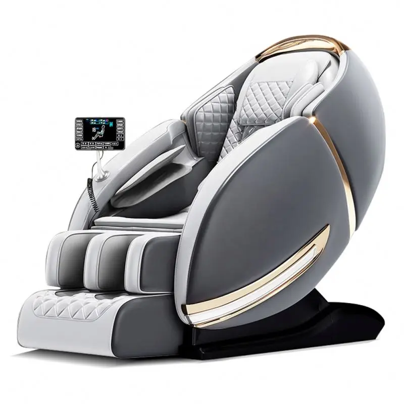 3D Manipulator Hot Compress Body Detection Sl Zero Gravity Massage Chair With Leg Extension