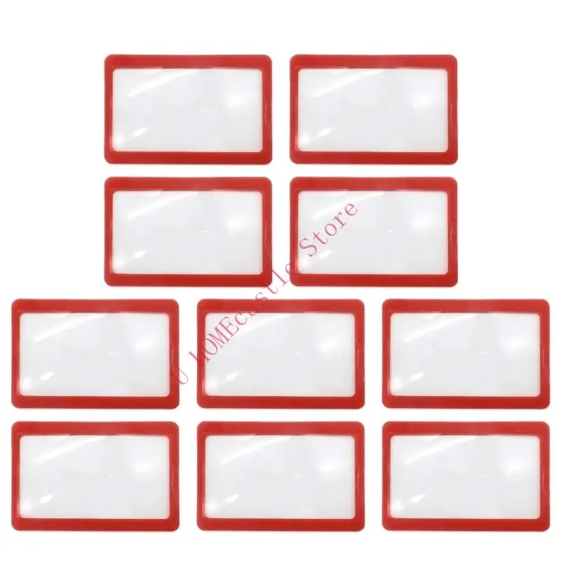 63HF Portable 3x Magnification Card for Detailed Viewing Of Models Jewelry Electronics Repair