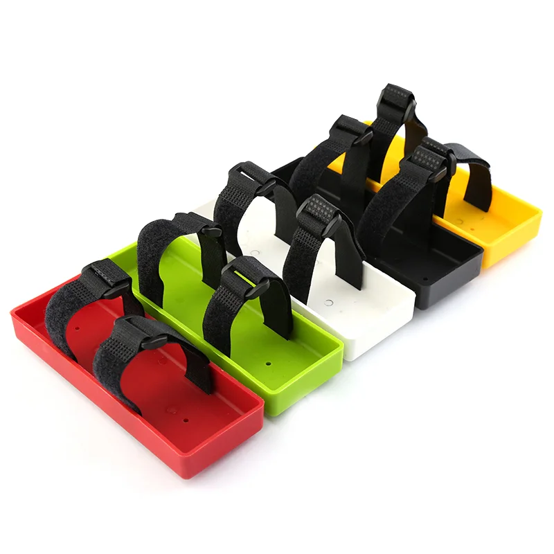 1/10 RC Crawler Car Battery Tray Case Accessories for 2S Lithium & 7.2V NiMH Battery Compatible with 1:10 Off Road Buggy Car