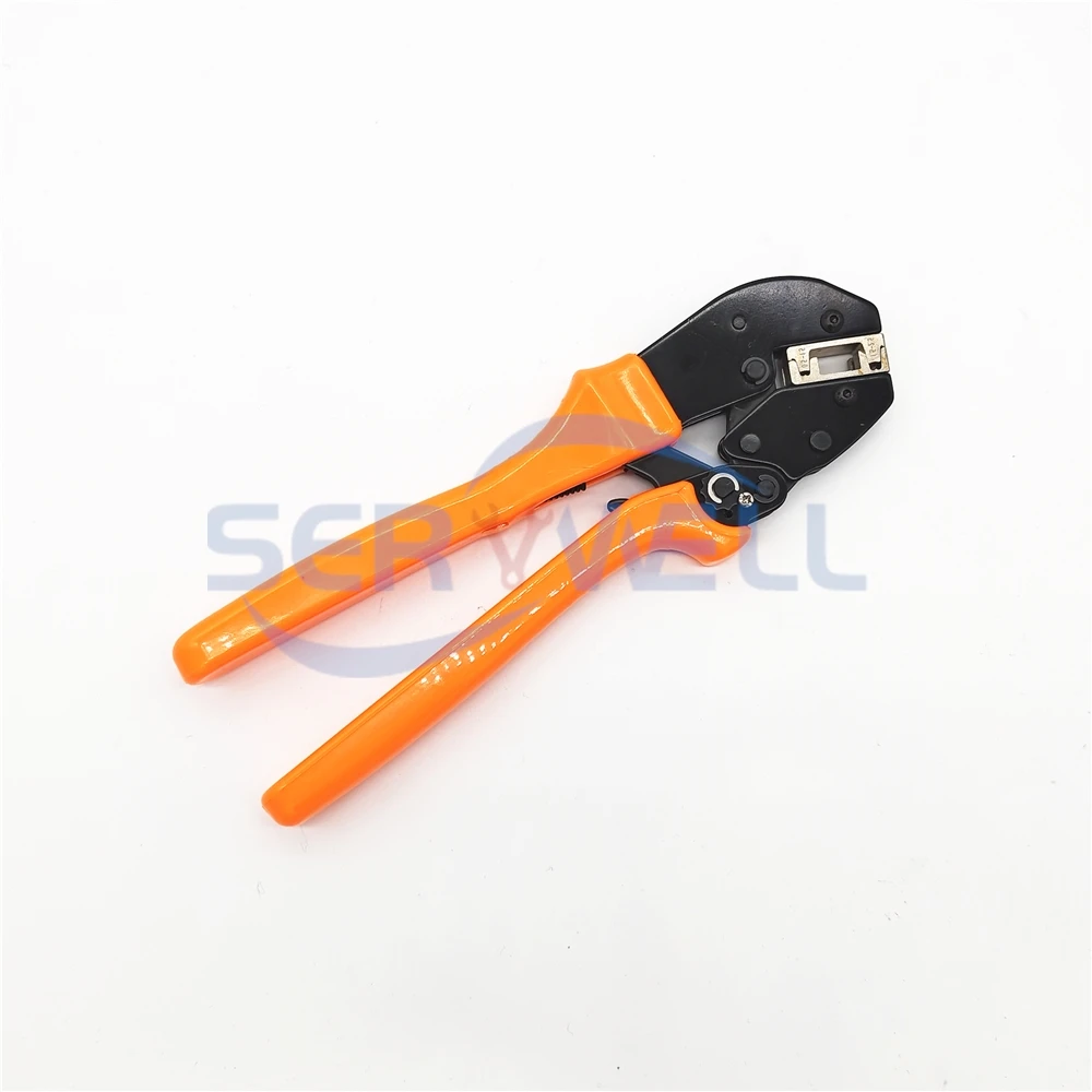 AP-05FL Energy Saving Plier Crimper Non-Insulated Flag Type Tabs Receptacles Terminals AWG 22-16 Square mm4.8/6.3mm(0.5-1.5mm2)