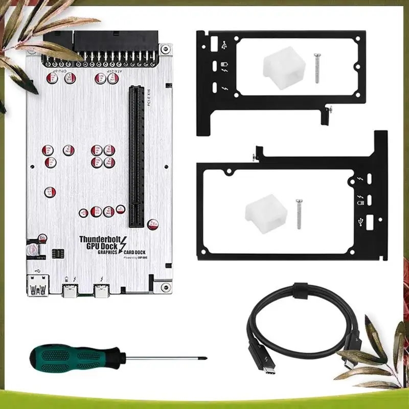 New-TH3P4G3 85W PD Charging For Thunderbolt GPU Dock For Laptop Notebook To External Graphic Card 40Gbps For  Windows Dur