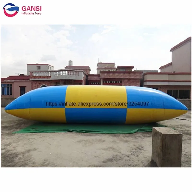

Water Games 6*2.5M InfInflatable Water Blob, Aqua Air Bag,InfInflatable Water Jump Pillow For Rental