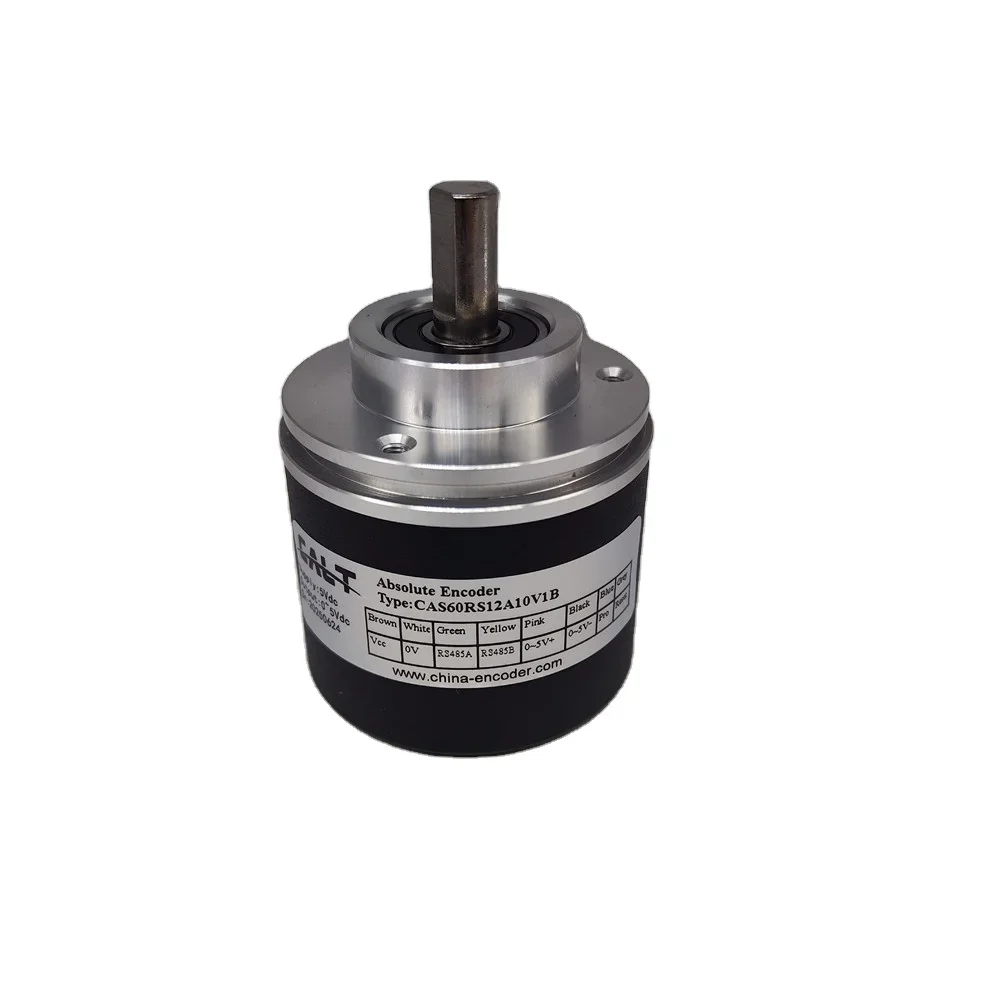 NEW CAS60RS12A10V1B Absolute Encoder 5V Voltage Encoder 4096ppr