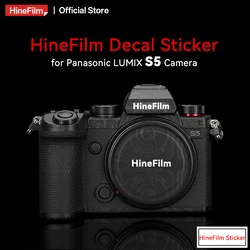 Hinefilm Skin for Lumix S5 Camera Premium Decal Skin for Panasonic DC-S5 Camera Skin Protector Anti-scratch Cover Film Sticker