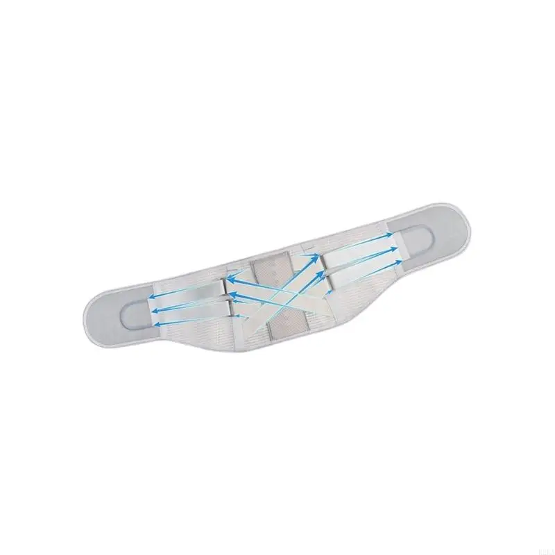 حزام مصحح للوضعيات المريح قابل للتعديل مع دعم العمود الفقري لتخفيف آلام أسفل الظهر أثناء العمل الرياضي B2EA