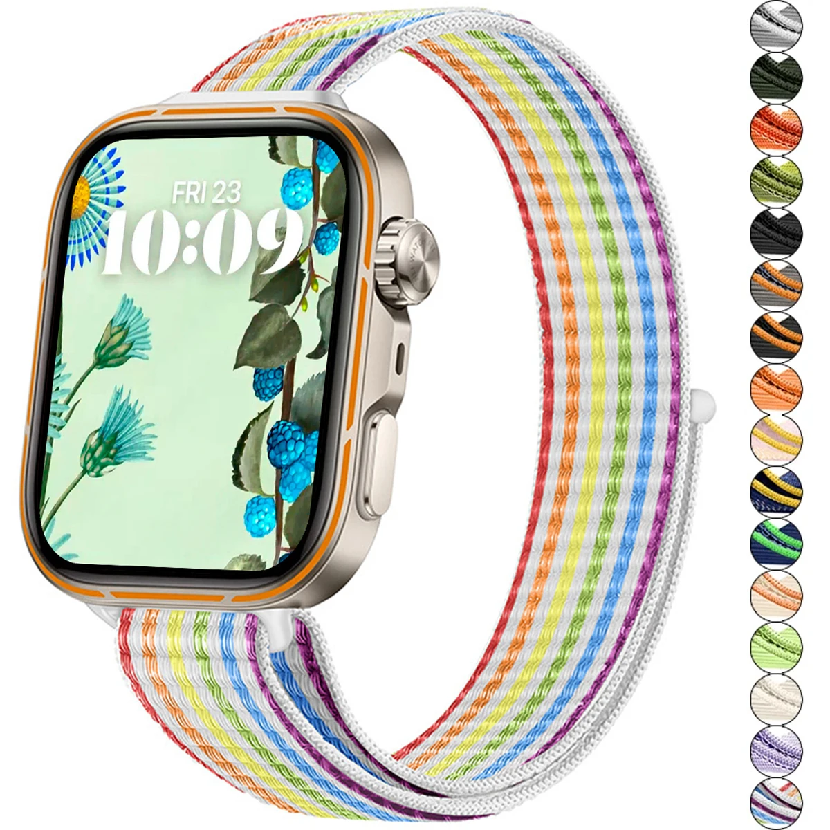 Elastic Nylon Loop Strap for Huawei Watch Fit 5Pro/4Pro Breathable Sports Bracelet Correa for Huawei Fit 5/4/3 Watch Accessories