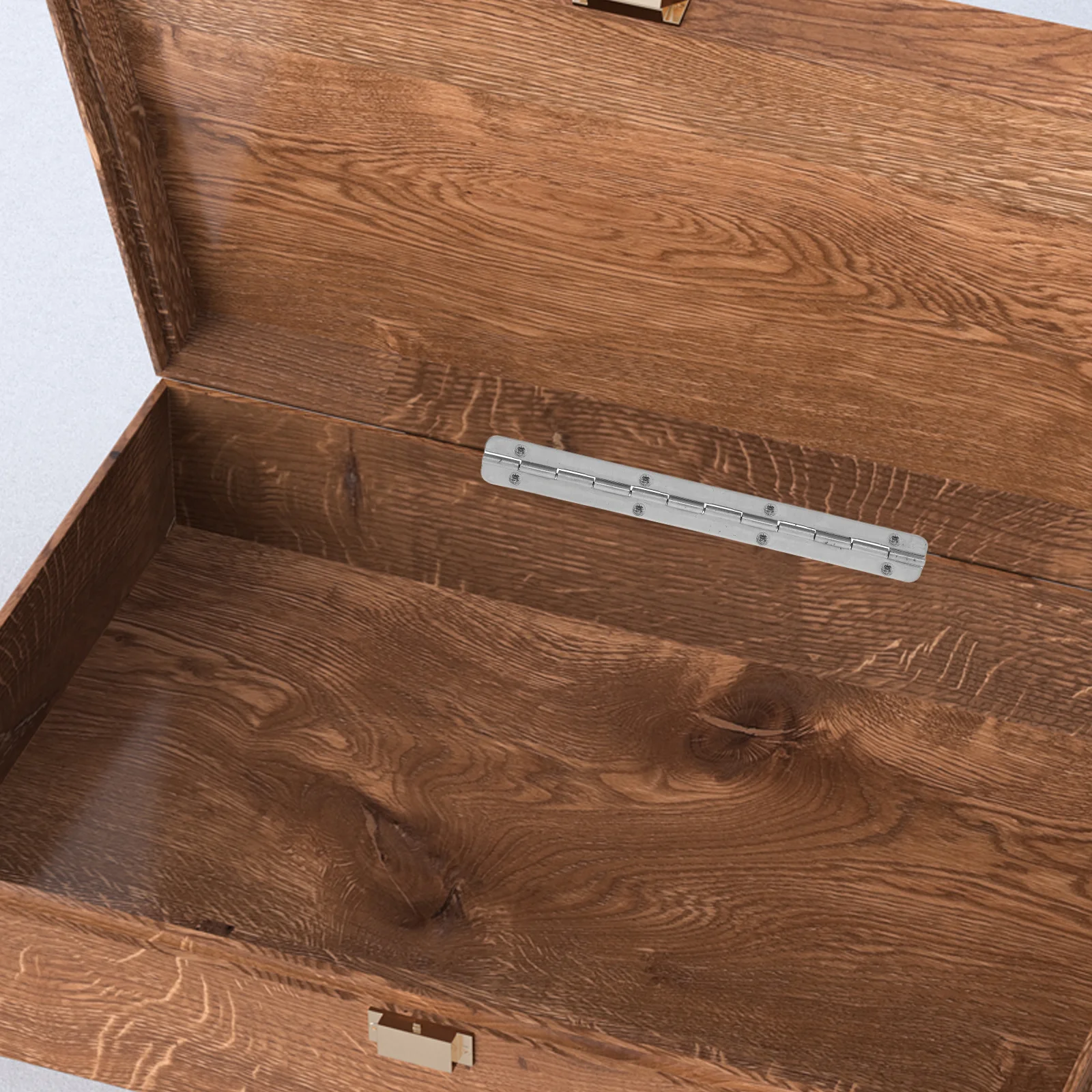 

6Pcs Metal Hinges for Wooden Cases Jewelry Box Hinges Smooth Surface Safe Use DIY Projects Piano Hinge Jewelry Case Hinge