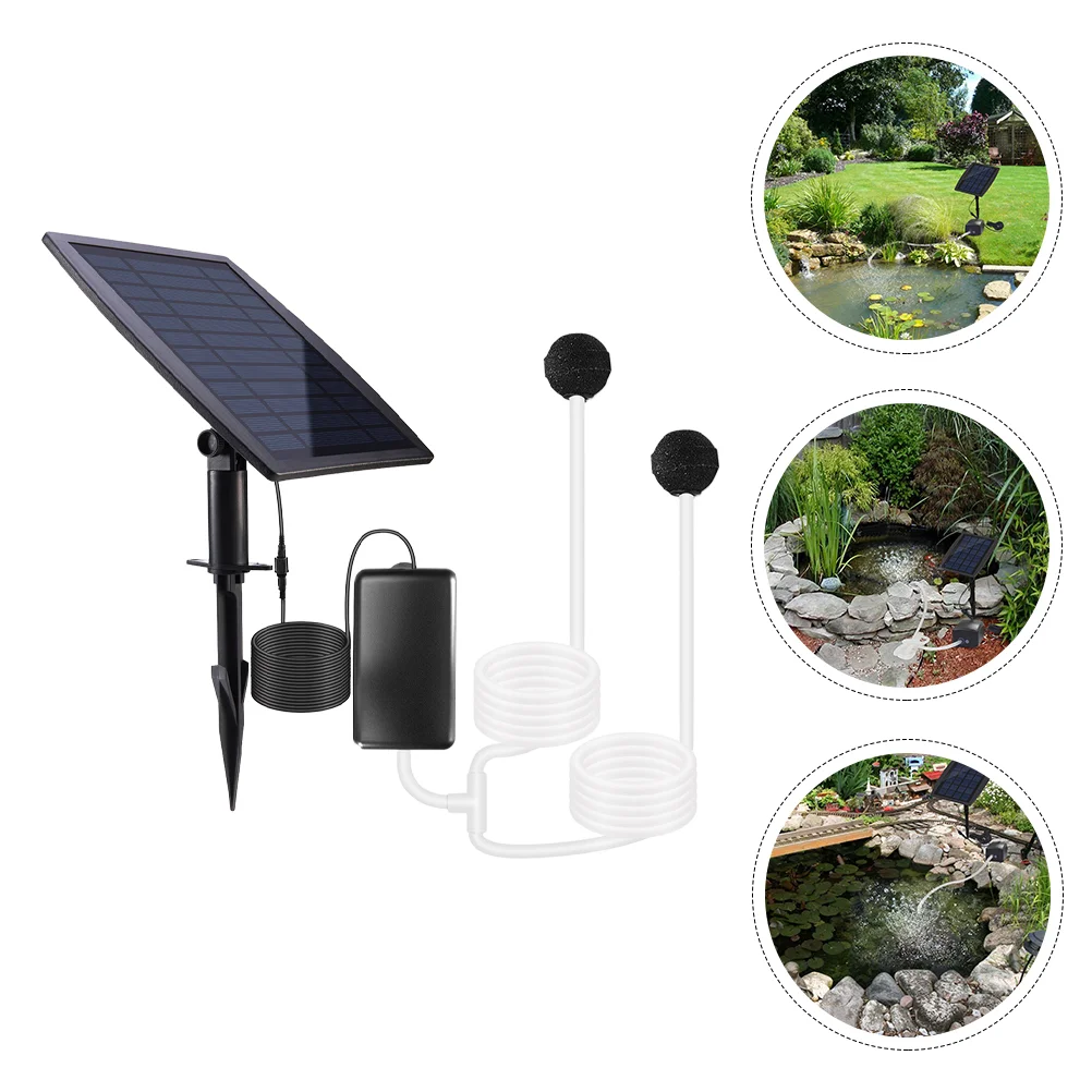 

Solar Oxygen Pump Pond Oxygenator Water Proof Mute Plastic Pipe Increasing Fitting