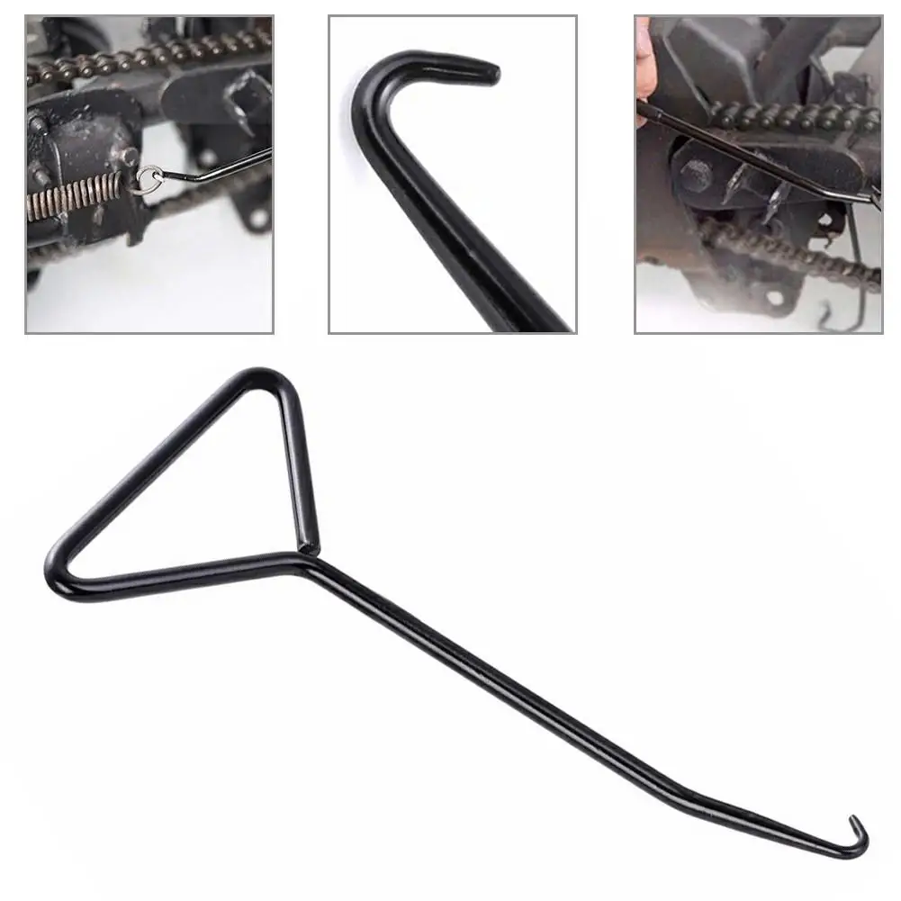 Motorcycle Spring Hook Puller Tool T-Handle Exhaust Pipe Drum Brake Shoe Spring Stainless Steel Bike Motorcycle Accessories